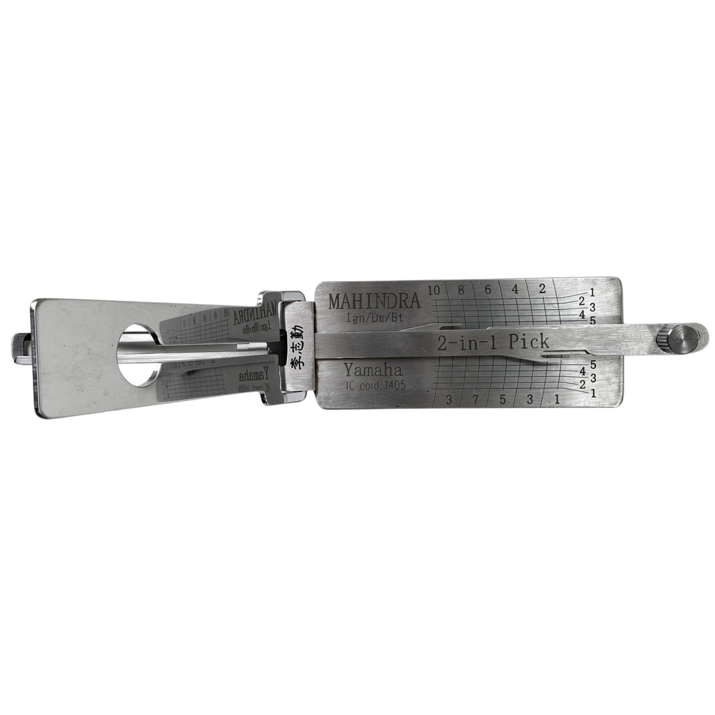 Mahindra / KTM / Yamaha Original Lishi 2-in-1 Pick & Decoder For Citroen / Peugeot / Vauxhall 2024+