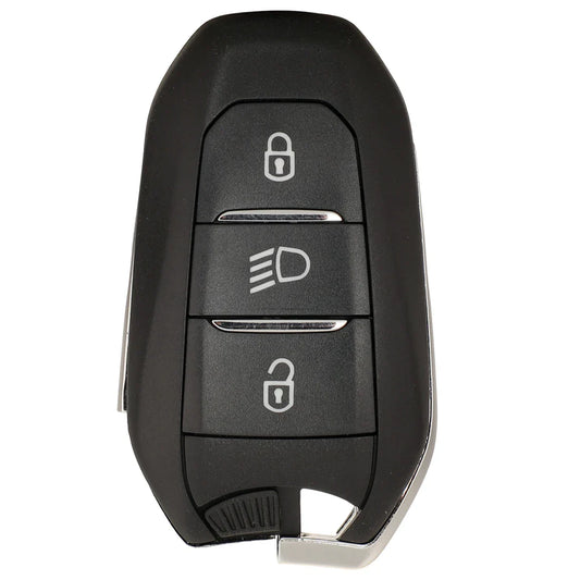 Aftermarket 3 Button Smart Remote Key for Citroen C3 / Picasso / Cactus / Dispatch / Spacetourer - 98097833ZD (2016 +)