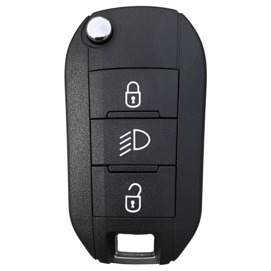 Aftermarket 3 Button Remote Key for Citroen C3 / C5 (2016 +)