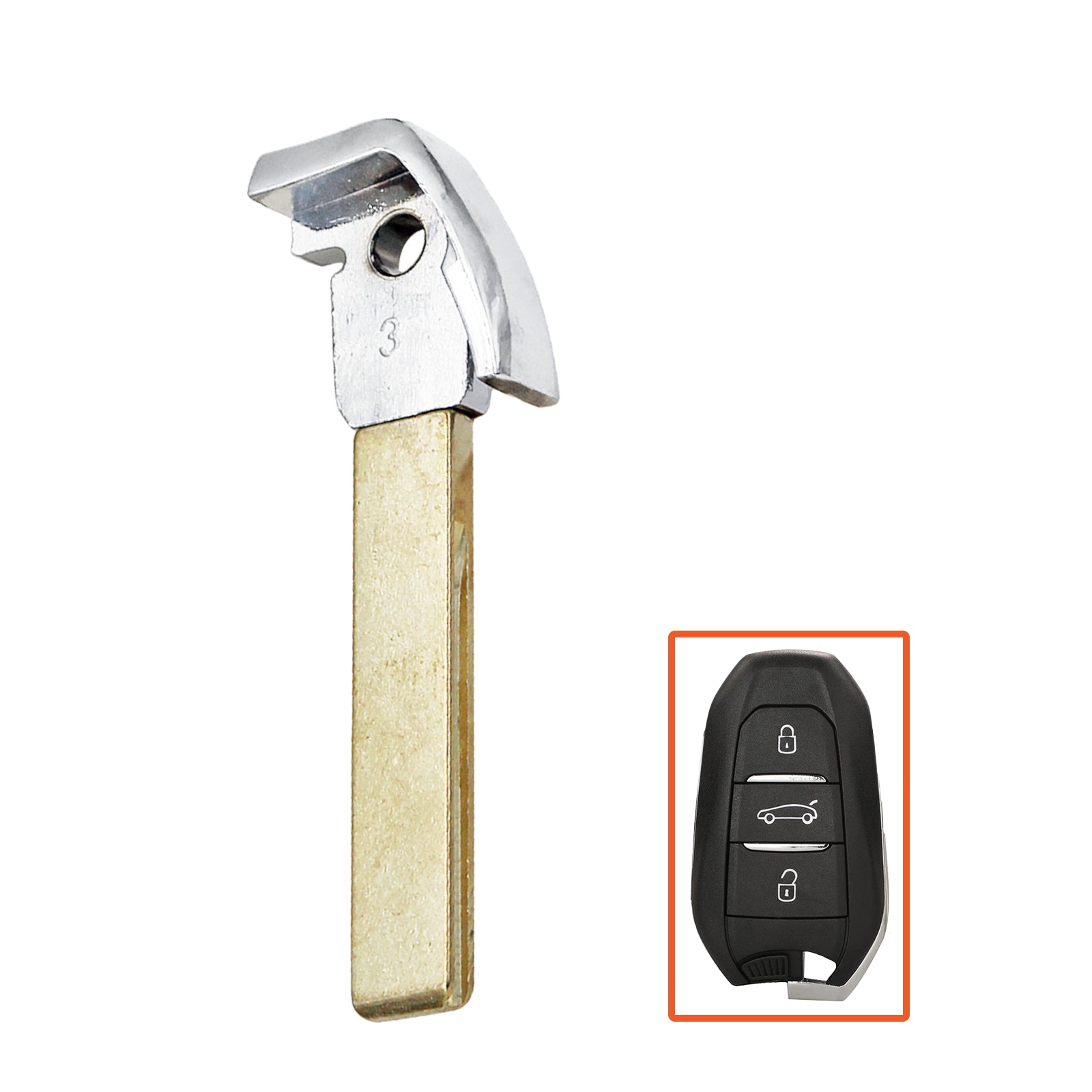 HU83 Key Blade for PSA Smart Remotes – Key Library