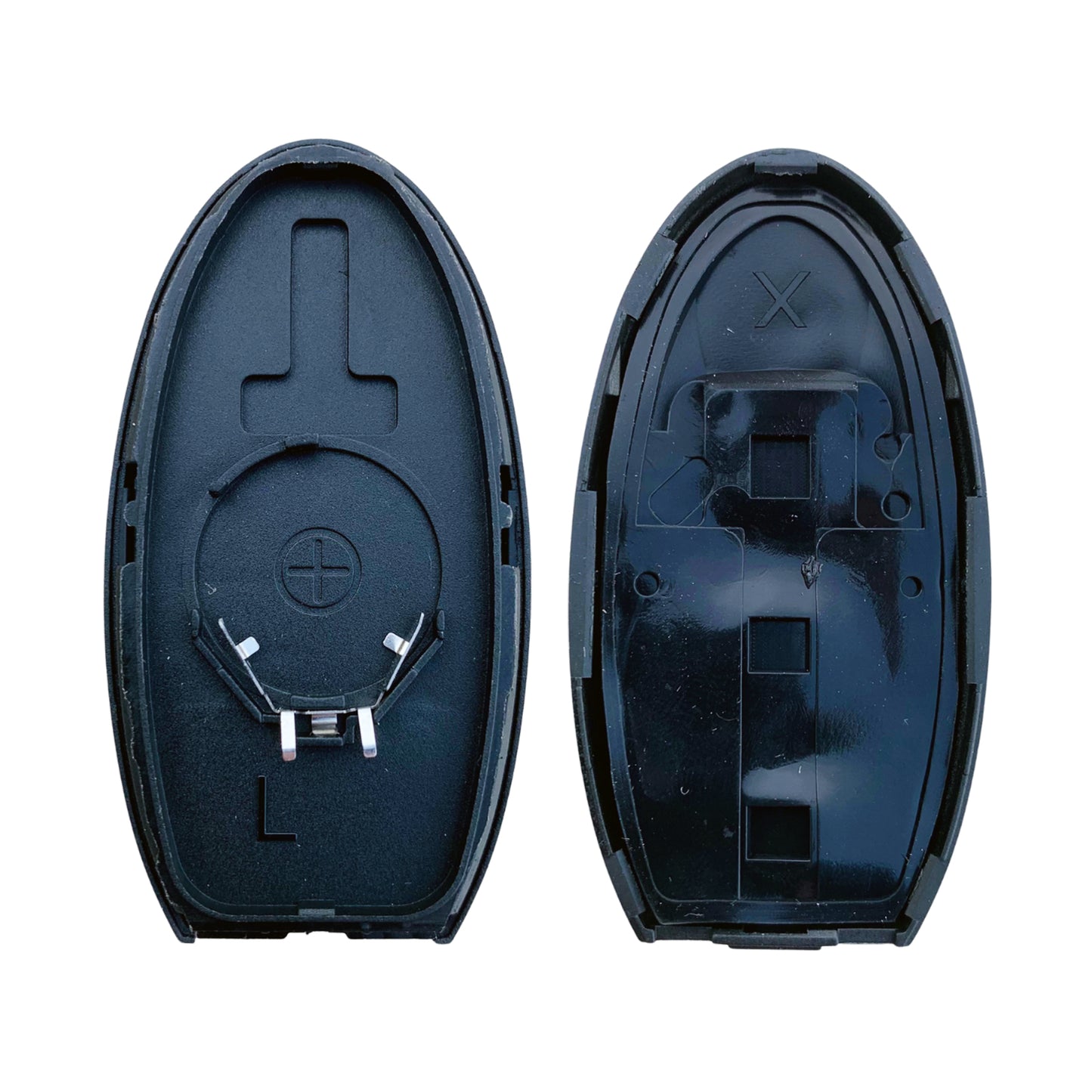 Ontto Custodia Portachiavi In Pelle Per Nissan – Compatibile Con Almera, Juke, Leaf, Micra, Qashqai, X-Trail E Altri – Marrone