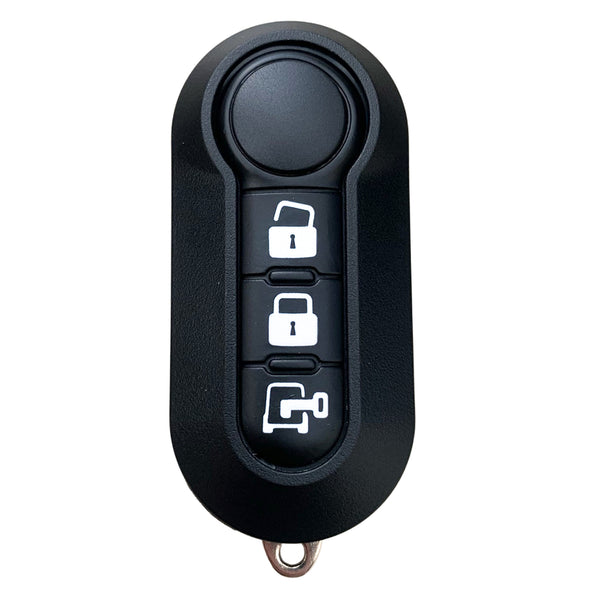 OEM 3 Button Remote Key For Fiat Ducato - White Buttons (Magneti Marelli)