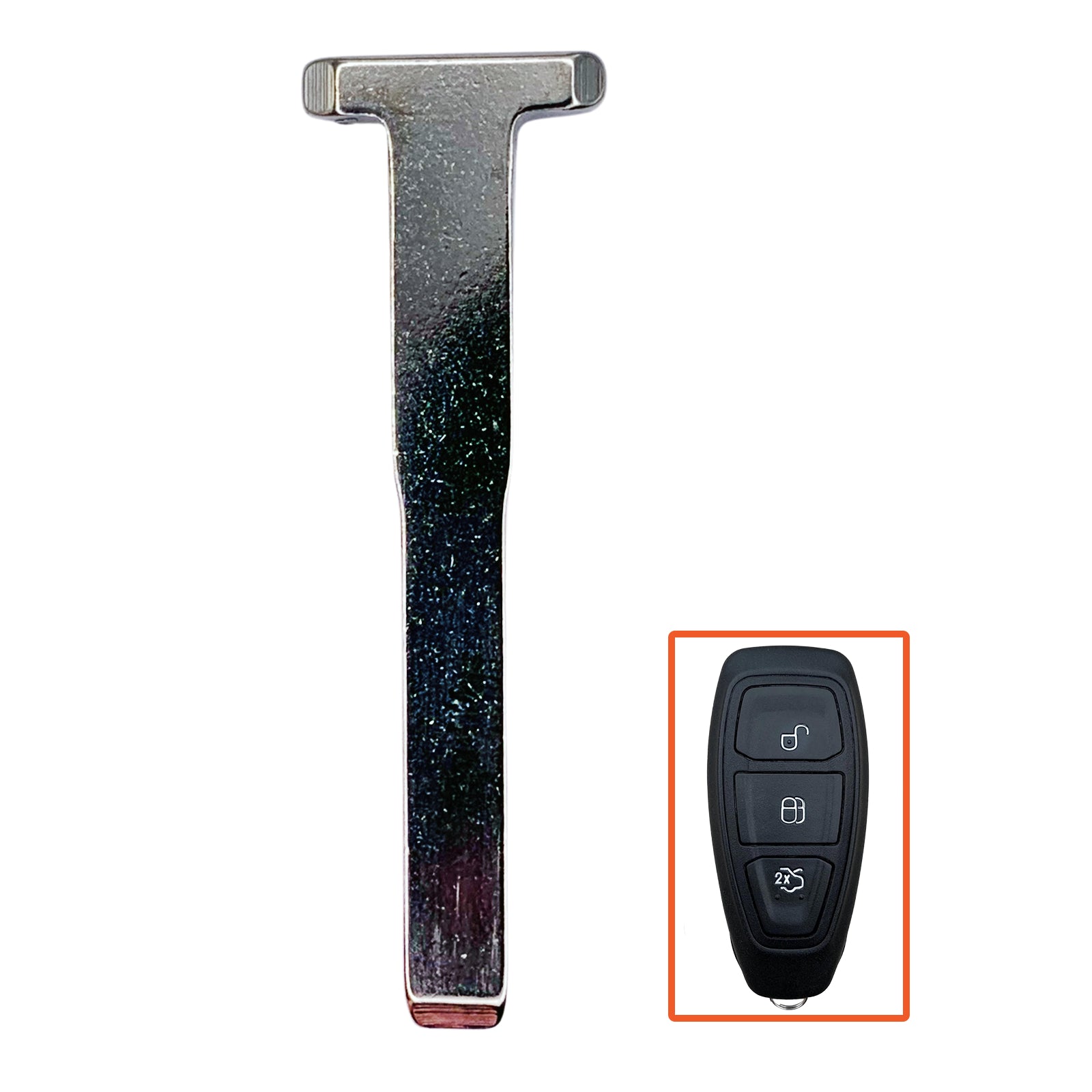 HU101 Key Blade for Smart Ford Remotes Key Library